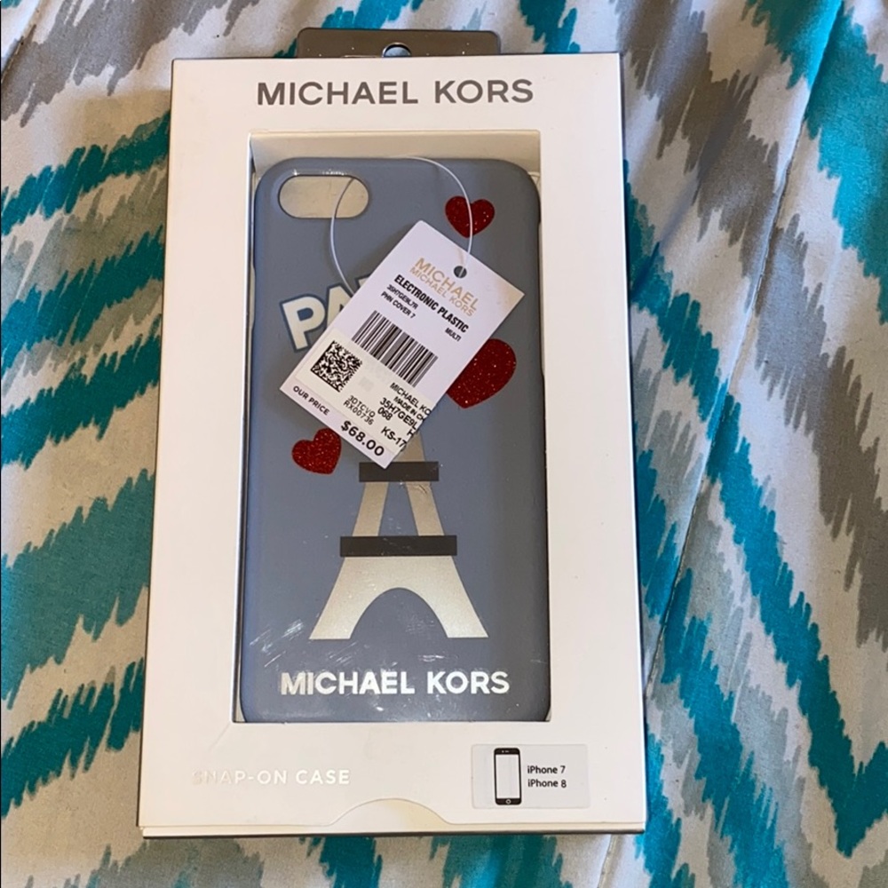 NWT MK iPhone 6/7/8 Case